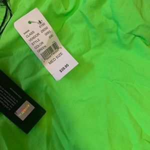 PacSun x Playboy Gold Text Logo Swim Trunks